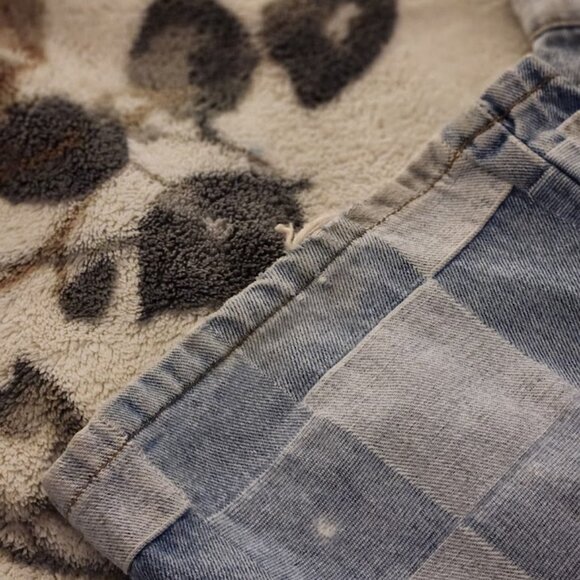 Frankie B Vintage Patchwork Boot Cut Jeans Size XS - Picture 8 of 11